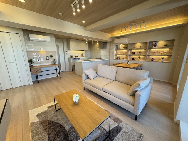 エルフィーノ浅草　10Fの居間・リビング