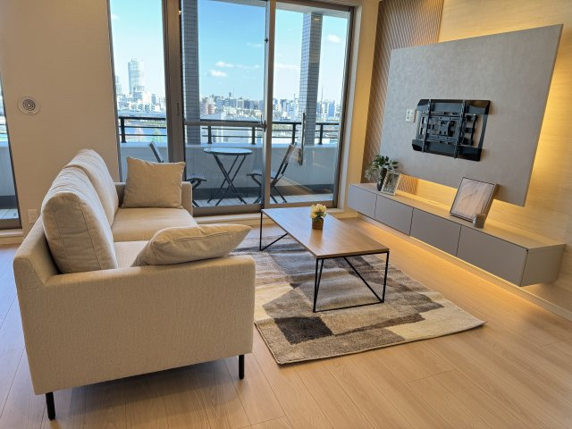 エルフィーノ浅草　10Fの居間・リビング