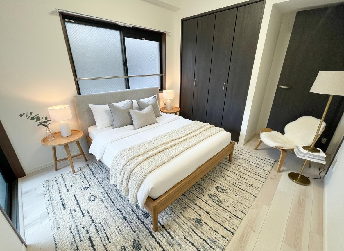 ワイズユウラク西所沢の洋室|主寝室としても大活躍♪　※家具はCGです