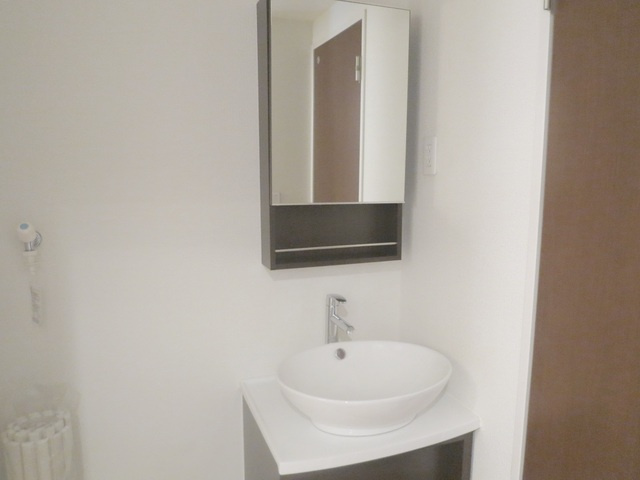 リブリ・クロシェットの洗面所|洗面台がかわいい造りになってます♪