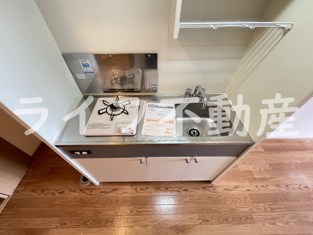 エステートピアナカタＡ棟のキッチン|お料理しやすいキッチンです