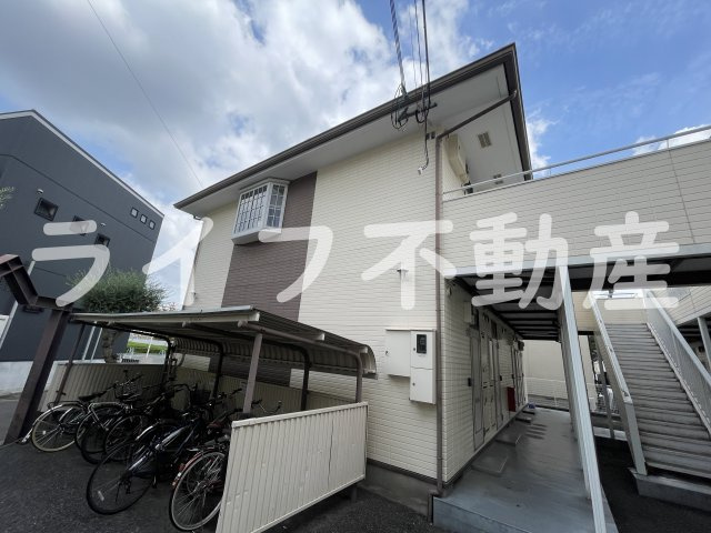 エステートピアナカタＡ棟の外観|外観もきれいです