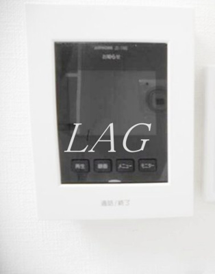 【セキュリティ】 | プライムテラス立川羽衣町 | モニター付きインターフォンです。