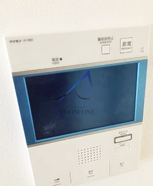 エムズイースト亀戸Ⅱのセキュリティ|モニター付きインターホンです。