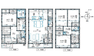 【間取り】 | 廿日市市桜尾１（全2棟）A号棟　ZEH水準住宅