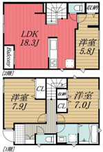 【間取り】 | Kolet千城台