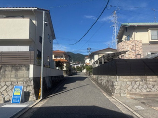 【前面道路含む現地写真】 | 安佐南区安東4丁目（AL安東駅徒歩９分！）全3区画　NO1