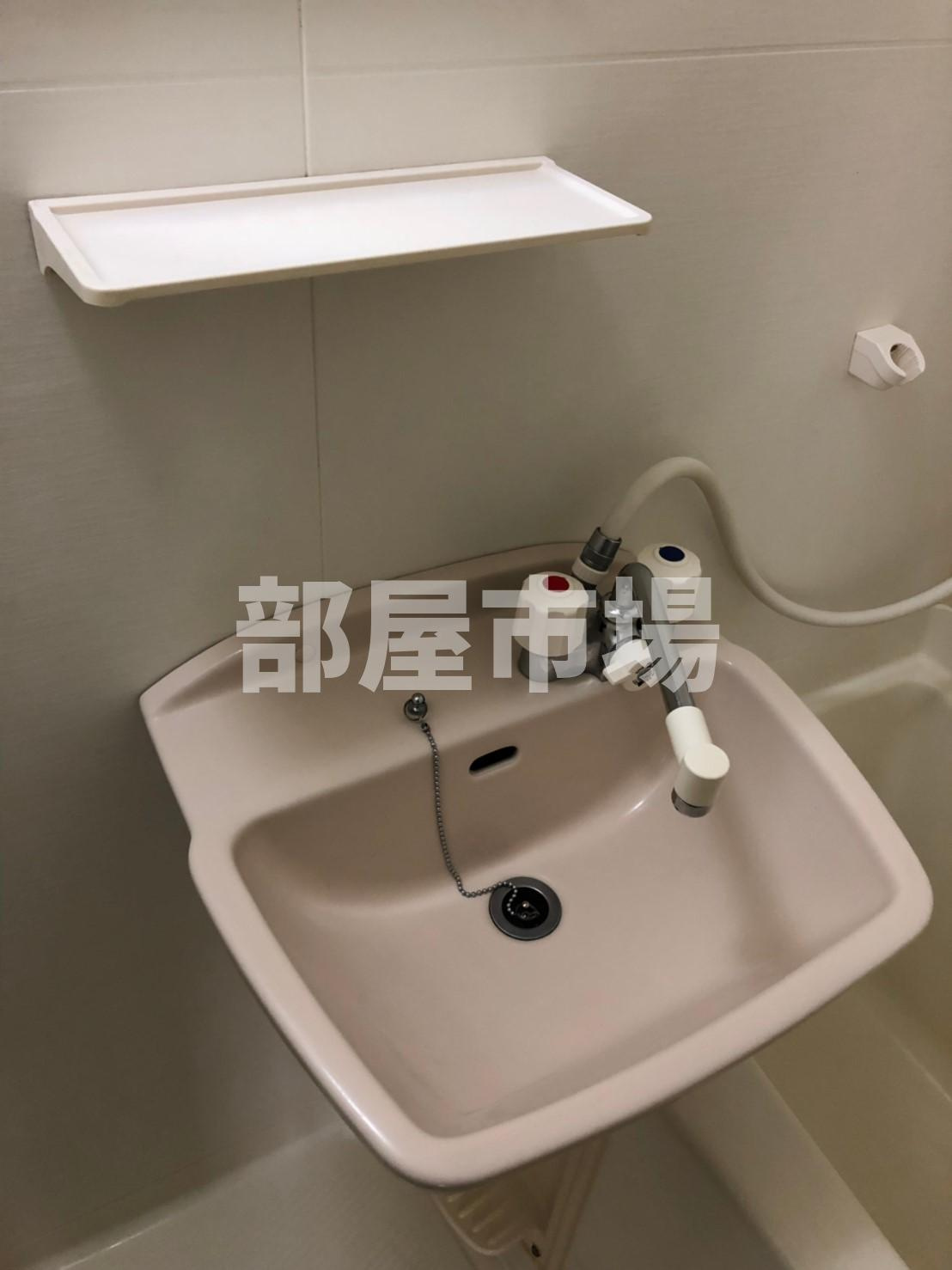 クイーンズコートの洗面所