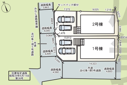 CG那覇市識名第3-2号棟　＼☆ご成約時キャッシュバック☆／の区画図