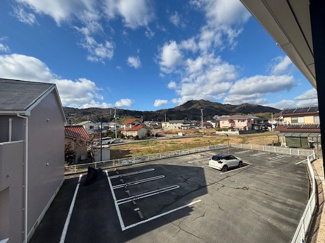 【展望】 | 安芸郡熊野町城之堀1丁目　全5区画　NO2 | バルコニーからの見晴らし☆さえぎる建物がないので陽当たり・通風良好です☆