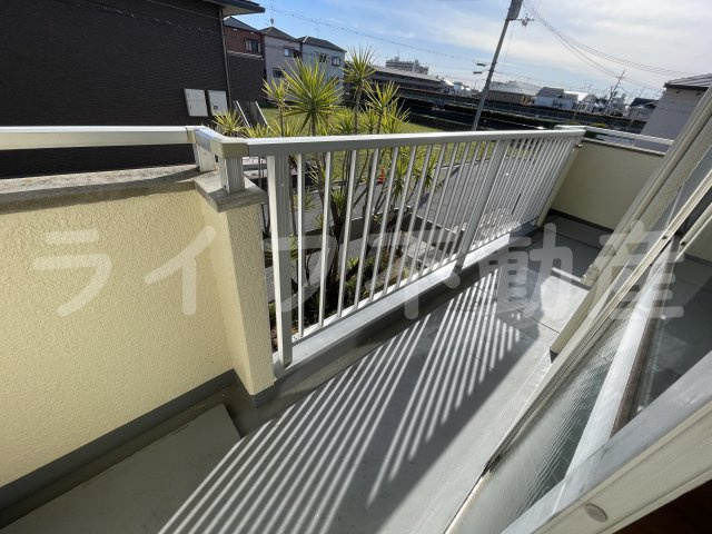 Belong東花園のバルコニー|バルコニー付きです