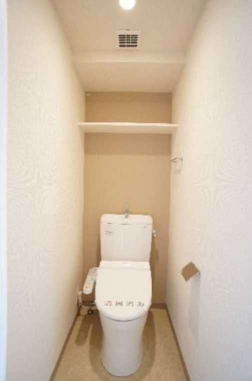 プライムメゾン早稲田　ネット無料　シャーメゾン　オートロックのトイレ