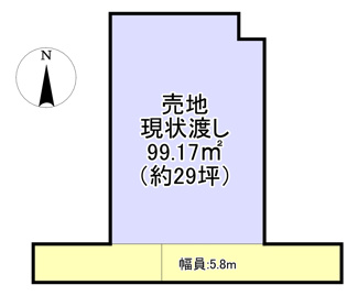 【土地図】 | 売地　岩国市昭和町2丁目
