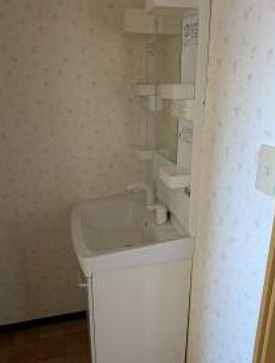 クィーンヒルズの洗面所