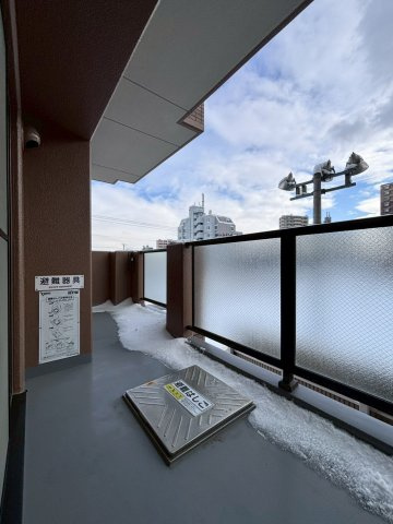 セザールガーデン伏見1番館のバルコニー