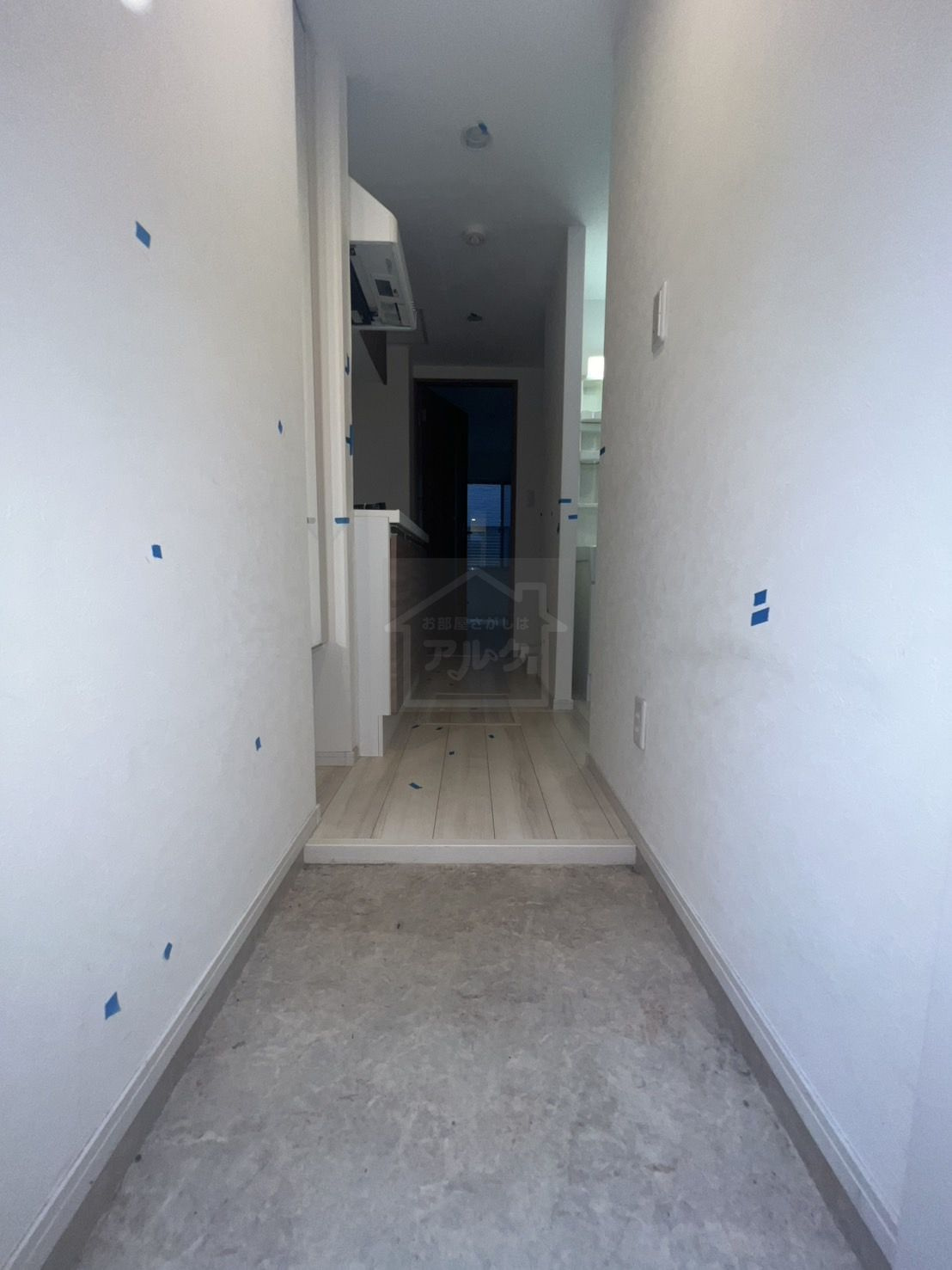 世田谷区東玉川２丁目のアパートの玄関|※ミハスシリーズ参照