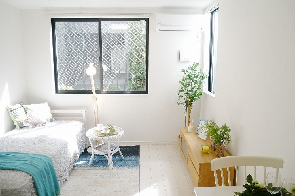 世田谷区東玉川２丁目のアパートの居間・リビング