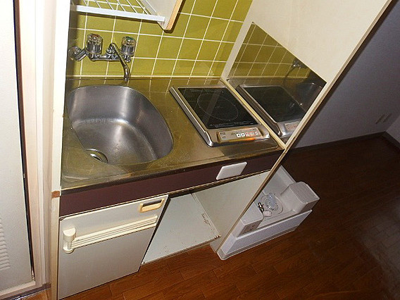 コスモプラザ三宮のキッチン