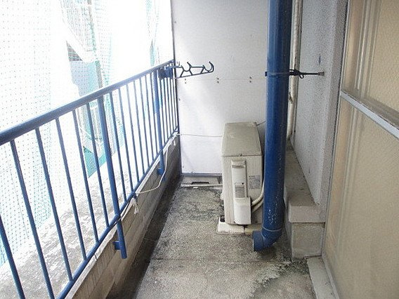 シティハイツアムールのバルコニー