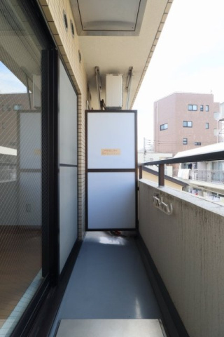 フレックス巣鴨のバルコニー
