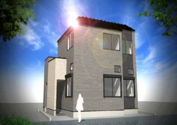 URAYAMA TERRACEの外観|完成予想パース