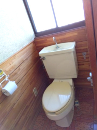 売中古戸建　富士市今泉のトイレ|トイレが各階にあります。忙しい朝や、ファミリー世帯は助かりますね。