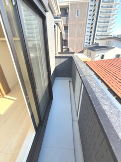 【バルコニー】 | 南区宇品神田４（宇品神田3丁目電停）全2区画　NO1【外構込み】 | バルコニーからの見晴らし☆