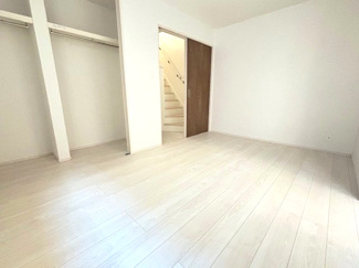 【その他】 | 南区宇品神田４（宇品神田3丁目電停）全2区画　NO1【外構込み】 | 1階　6.75帖　収納があるのでお部屋が広く使えます☆