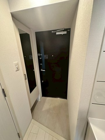 エスリード難波ザ・プレミアの玄関