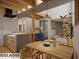 【完成予想図】 | 宇治市五ヶ庄二番割　2区画B号地　売土地　建築条件付き | 人気の和モダンやホテルライクのテイストを基調に、家具・照明を組み合わせて、暮らしがより具体的にイメージできるご提案をしています。