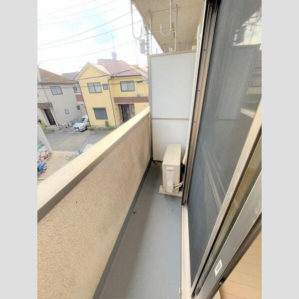 ウルール田無のバルコニー