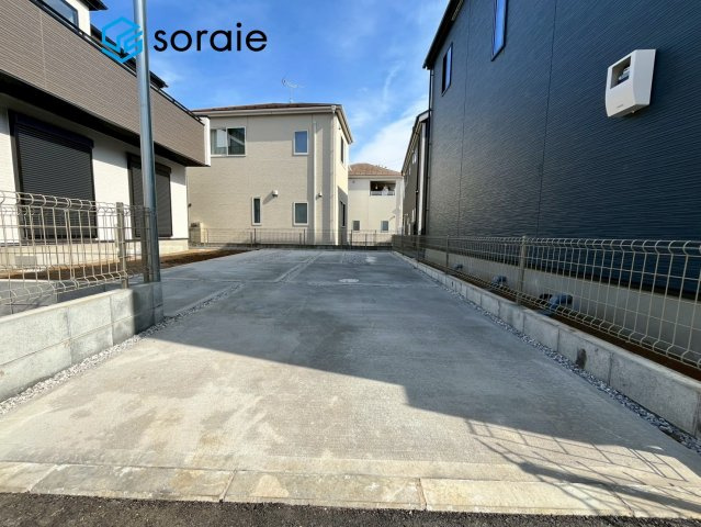飯能市双柳27期 全4棟 新築戸建 グラファーレの駐車場|2/6　撮影