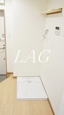 【設備】 | シティハイツ旭町 | 室内洗濯機置き場です。