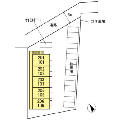 【区画図】 | ラ－ン・サバーイⅡ