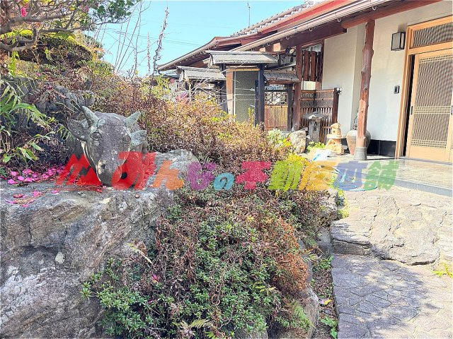 久留米市善導寺町飯田の中古一戸建の庭