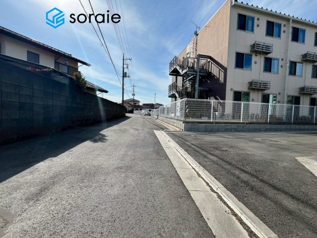 飯能市双柳27期 全4棟 新築戸建 グラファーレの前面道路含む現地写真|2/6　撮影