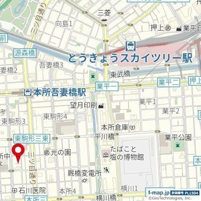 【地図】 | グローバン本所吾妻橋 |  