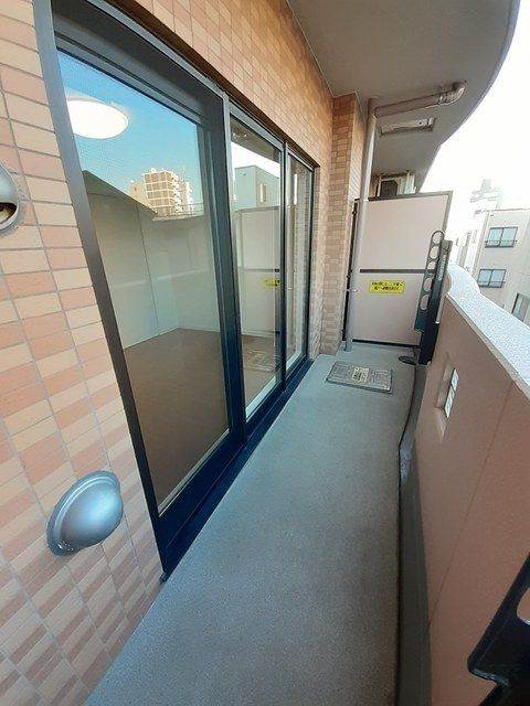 ラポール西大島　イーストのバルコニー