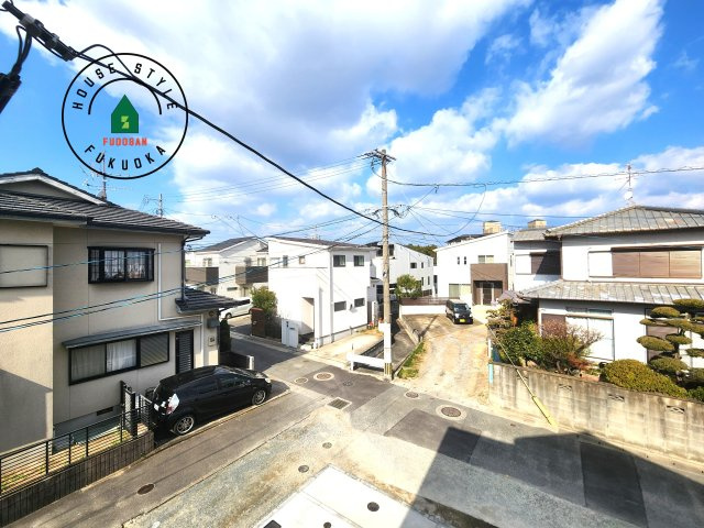 福岡市早良区干隈5丁目第1-3棟（2号棟）の展望|窓から緑が見える物件も魅力的です。