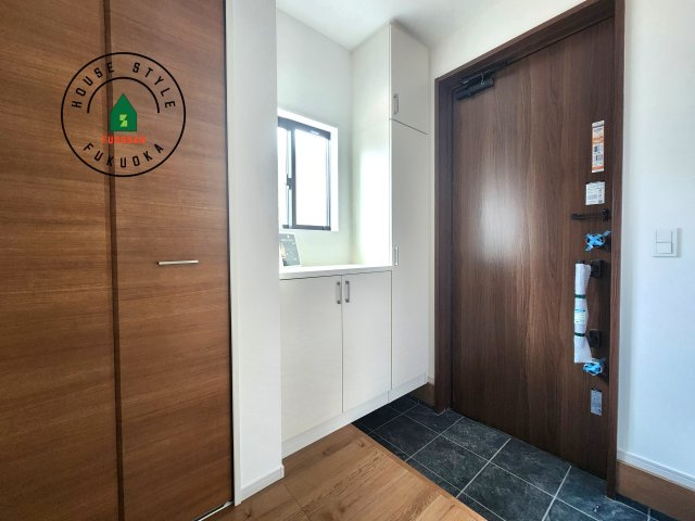 福岡市早良区干隈5丁目第1-3棟（2号棟）の防犯設備|二重ロックでしっかり防犯対策ができます。