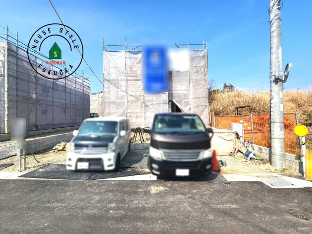 福岡市西区今宿上ノ原第1-7棟（6号棟）の外観|デザイン性のある外観です。