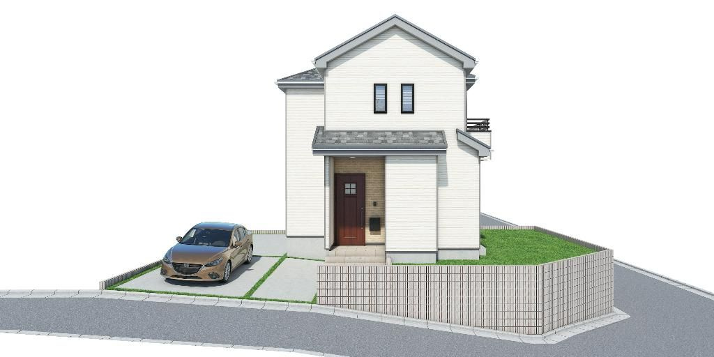 入間新久8期　新築戸建　ハートフルタウンの外観パース