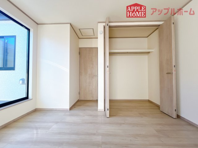 [新築住宅] さいたま市北区吉野町2丁目 全5棟の収納|居室は全室収納あり！たっぷりある収納活用でお部屋もキレイを保てます♪