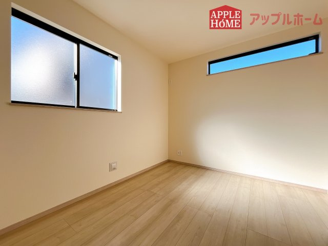 [新築住宅] さいたま市北区吉野町2丁目 全4棟の洋室|２階居室は全室収納あり！たっぷりある収納活用でお部屋もキレイを保てます♪