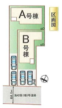 [新築住宅] さいたま市北区吉野町2丁目 全2棟の区画図