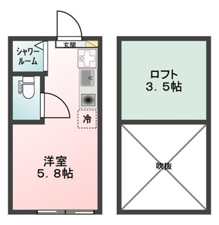 【間取り】 | Ｇｌａｎｚ町屋Ⅰ |  