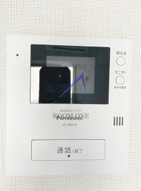 JOYFUL殿山のセキュリティ|モニター付きインターホンです。