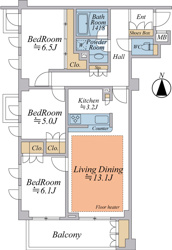 【間取り】 | ご自宅から現地まで、当社スタッフがお車にて、「お迎え・お送り」をしております。ぜひお気軽にお問い合わせくださいませ♪