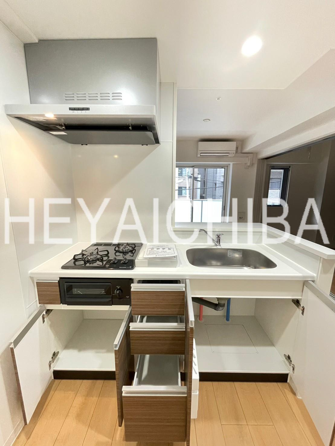 ルーセントＫ台東のキッチン|キッチン収納