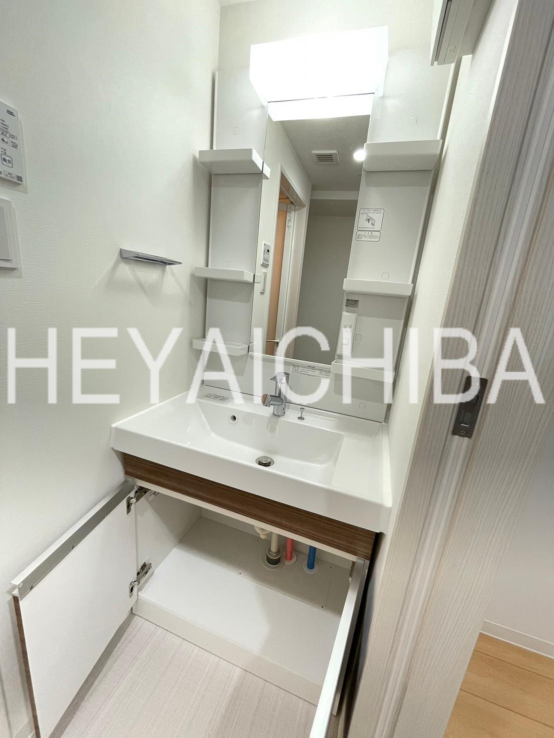 ルーセントＫ台東の洗面所|洗面台収納